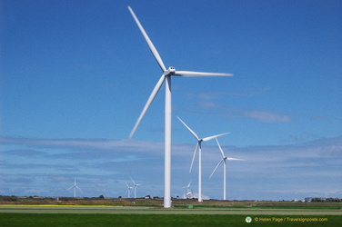 Wind turbines in Zeeland